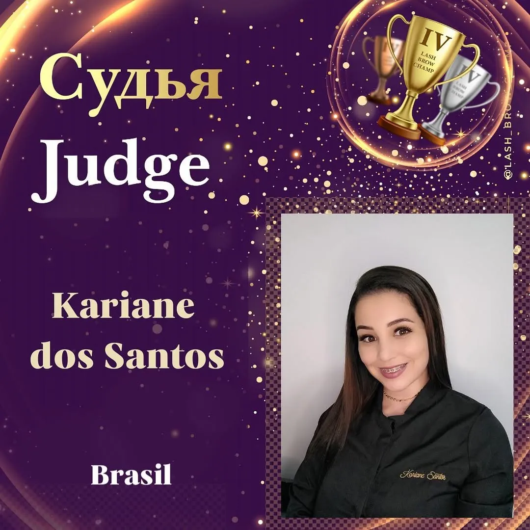 Kariane dos Santos — WBC judge banner, season 4