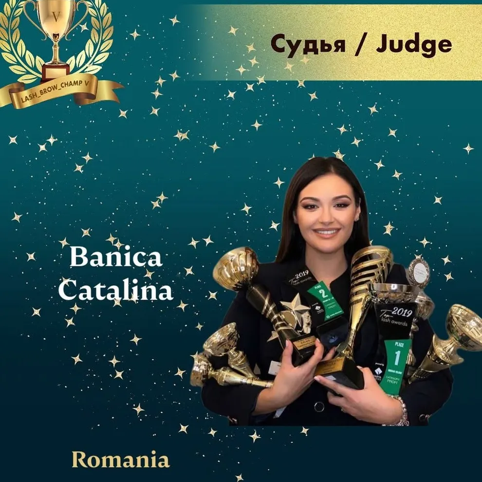 Banica Catalina — WBC judge banner, season 5