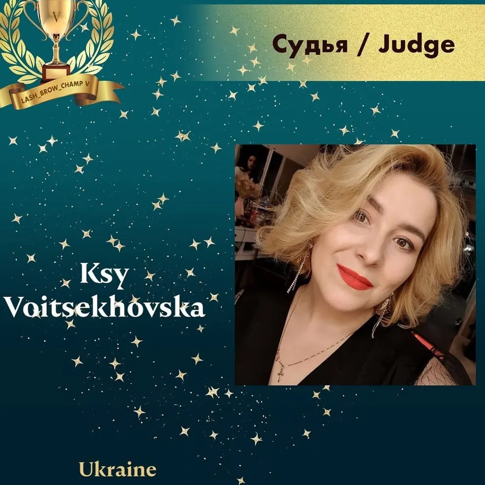 Ksy Voitsekhovska — WBC judge banner, season 5