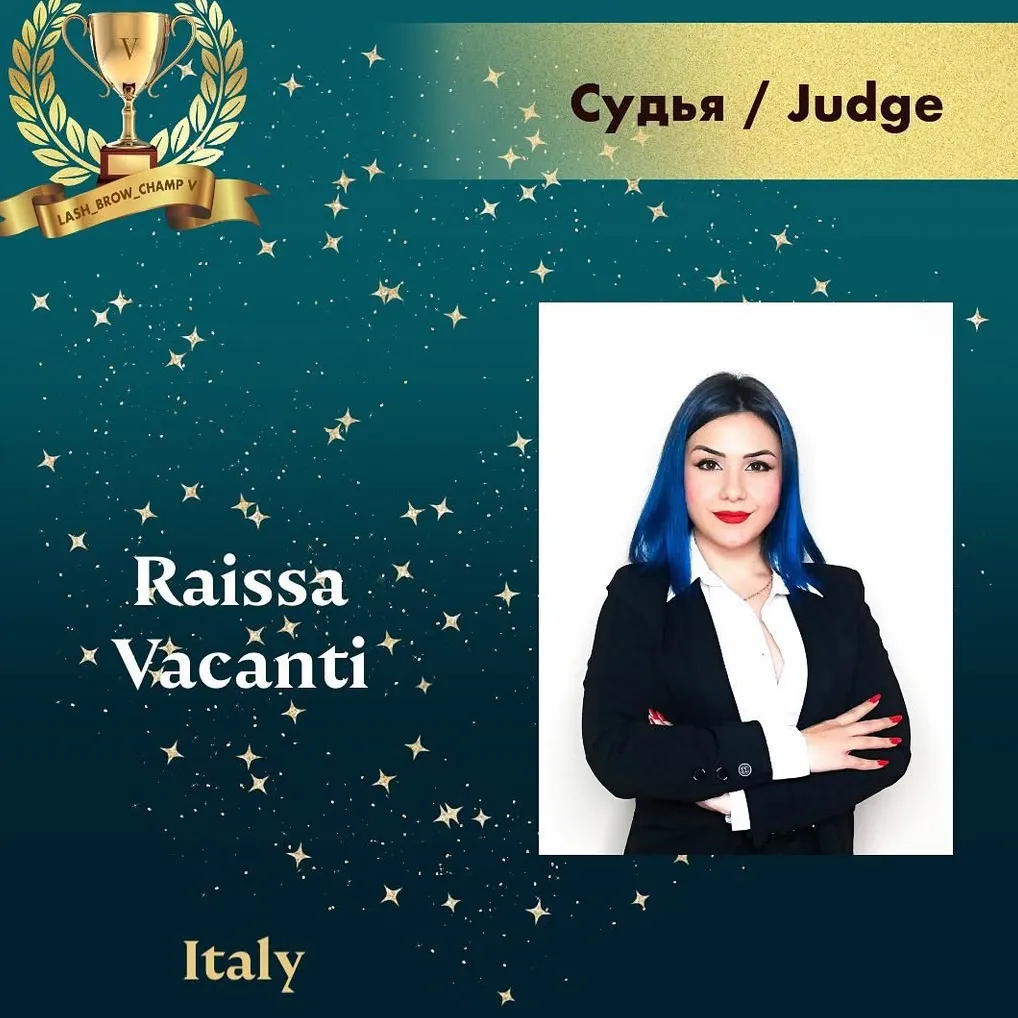 Raissa Vacanti — WBC judge banner, season 5