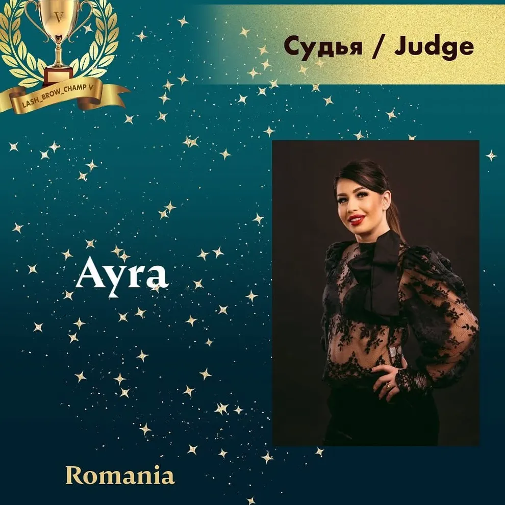 Ayra — WBC judge banner, season 5