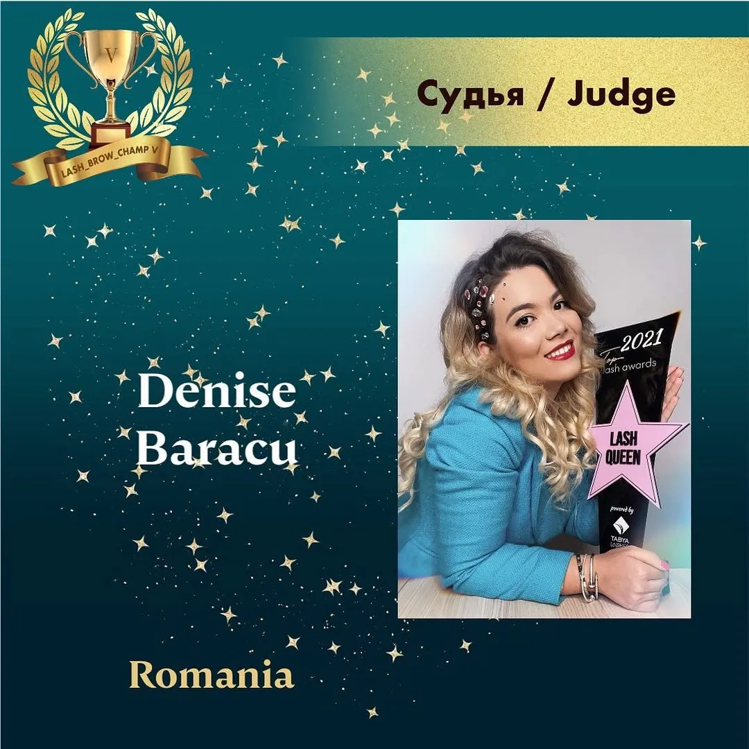 Denise Baracu — WBC judge banner, season 5