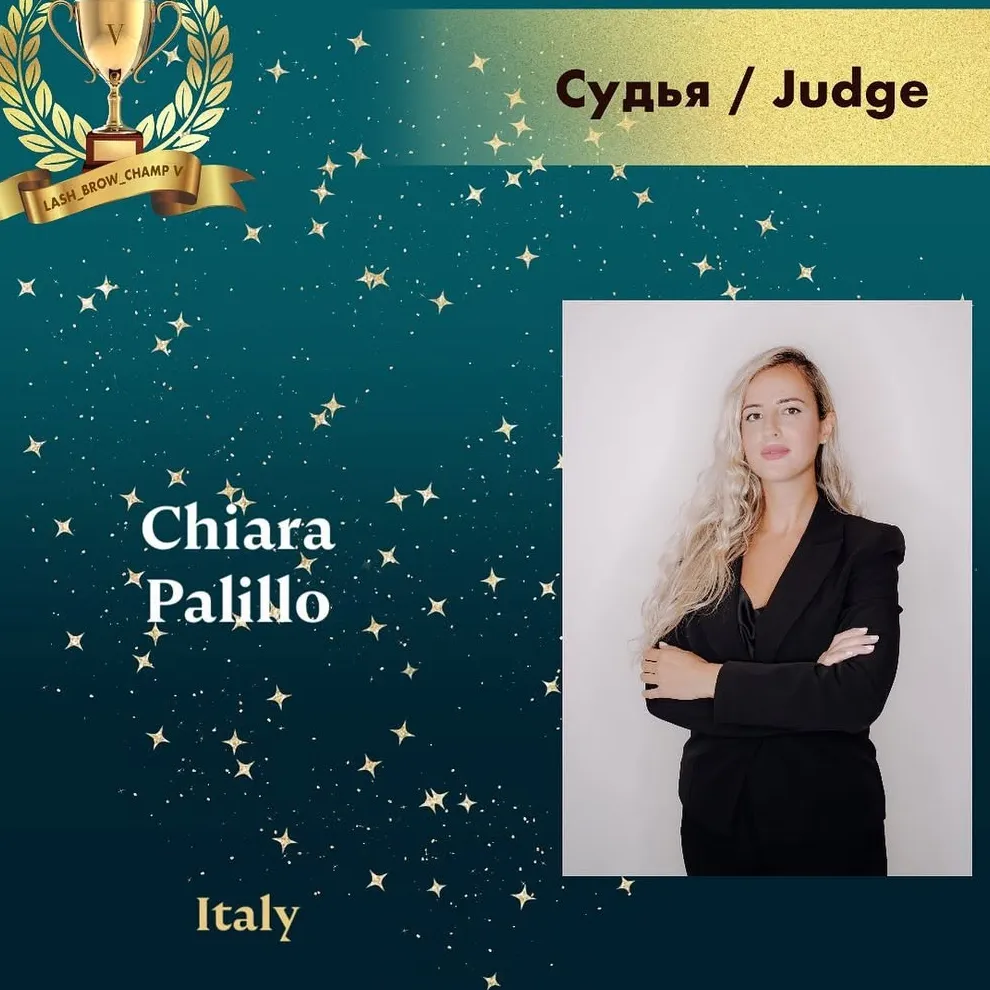 Chiara Palillo — WBC judge banner, season 5