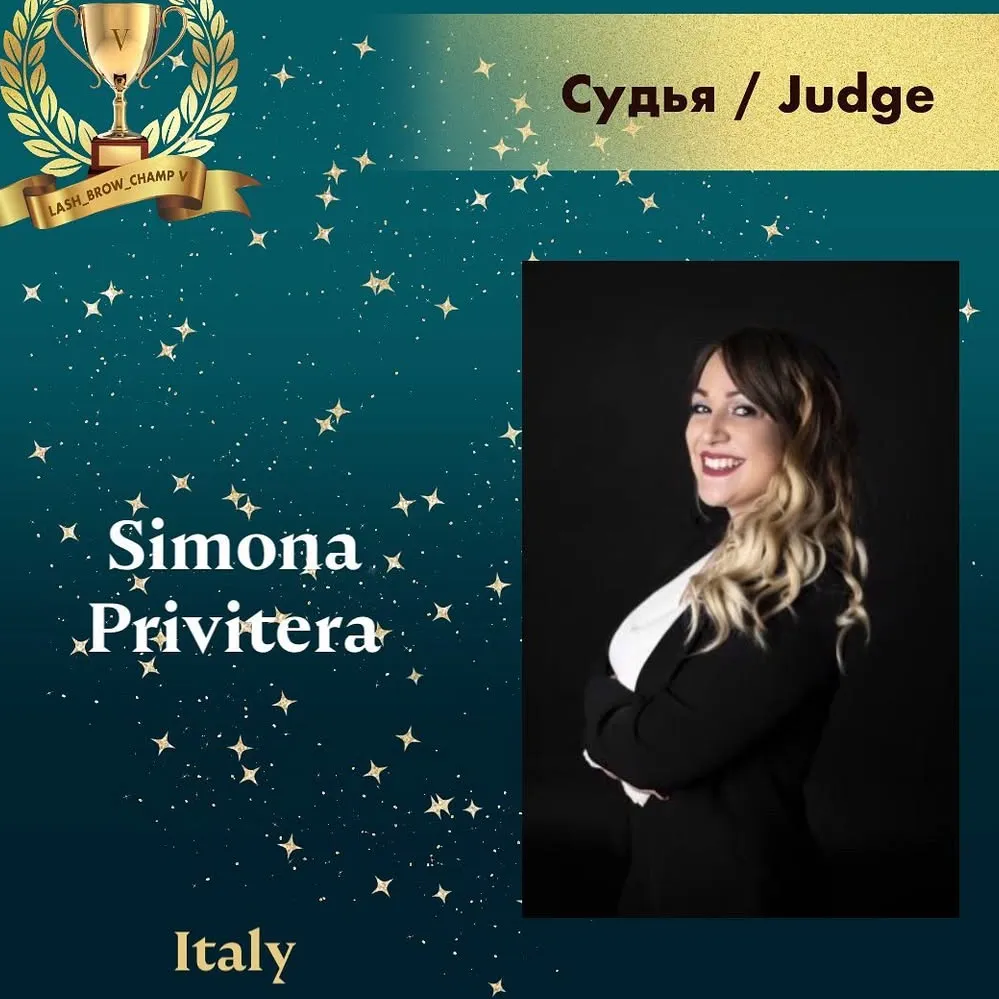 Simona Privitera — WBC judge banner, season 5