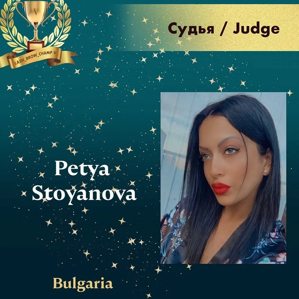 Petya Stoyanova — WBC judge banner, season 5