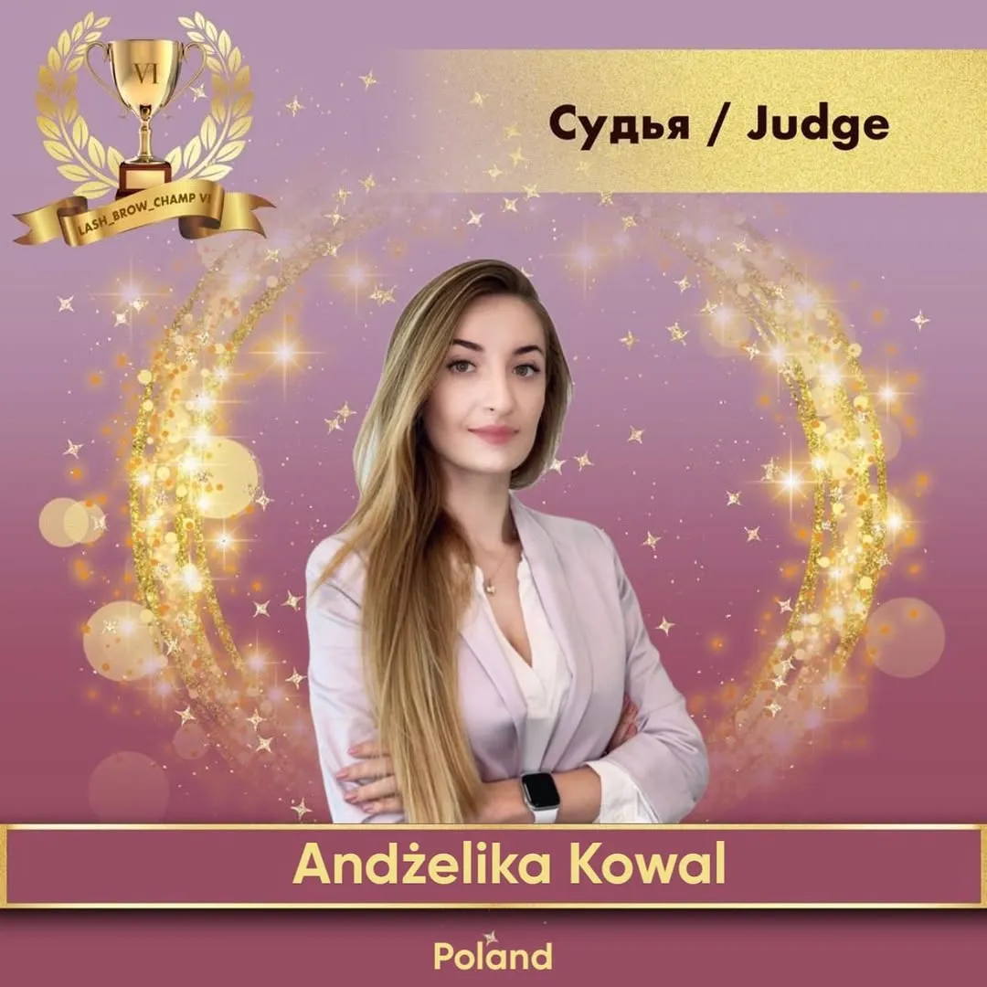 Andżelika Kowal — WBC judge banner, season 6