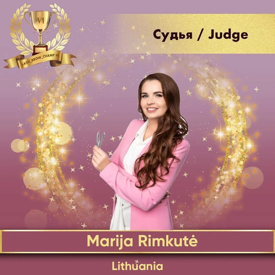 Marija Rimkutė — WBC judge banner, season 6