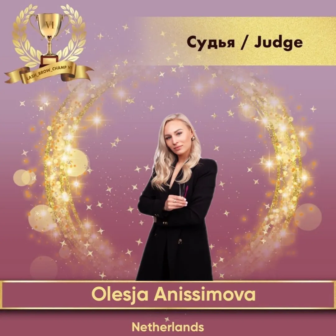 Olesja Anissimova — WBC judge banner, season 6