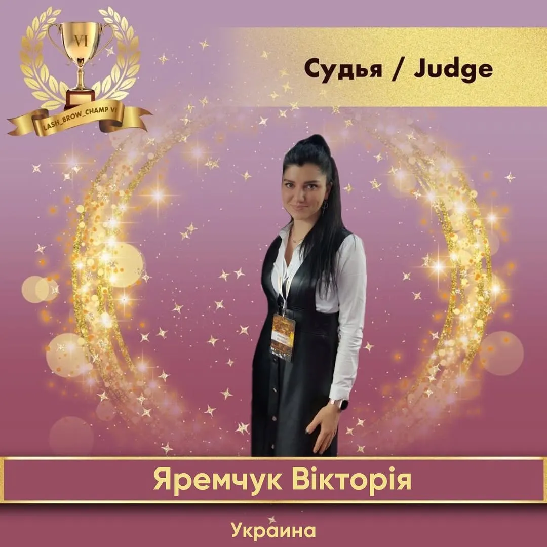 Yaremchuk Viktoriia — WBC judge banner, season 6