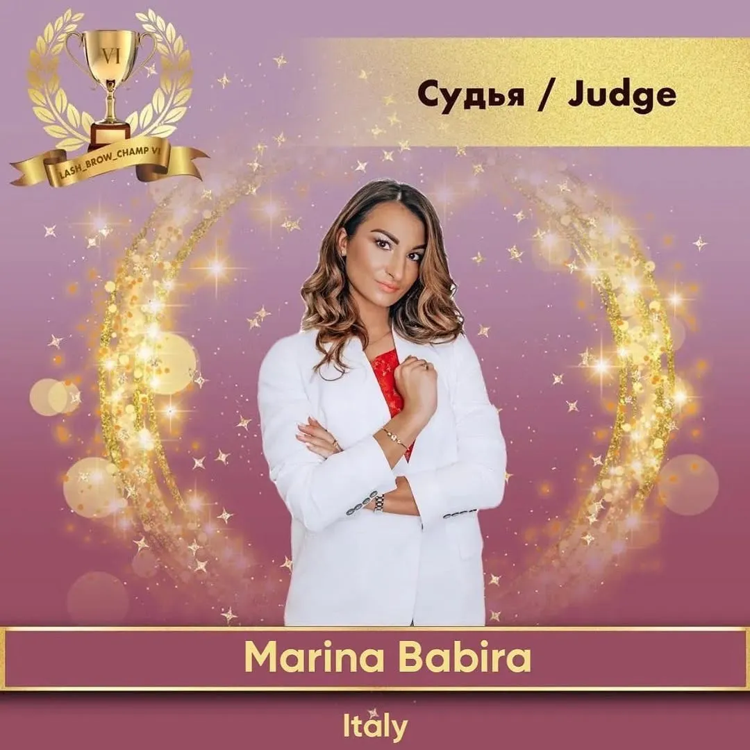 Marina Babira — WBC judge banner, season 6