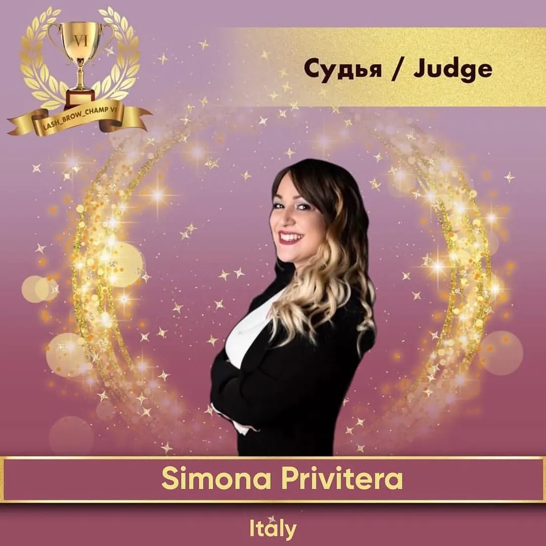 Simona Privitera — WBC judge banner, season 6