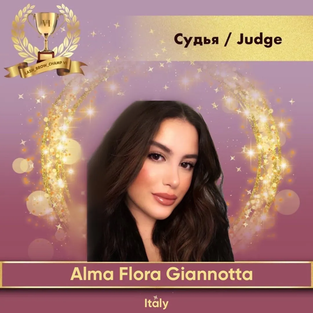Alma Flora Giannotta — WBC judge banner, season 6