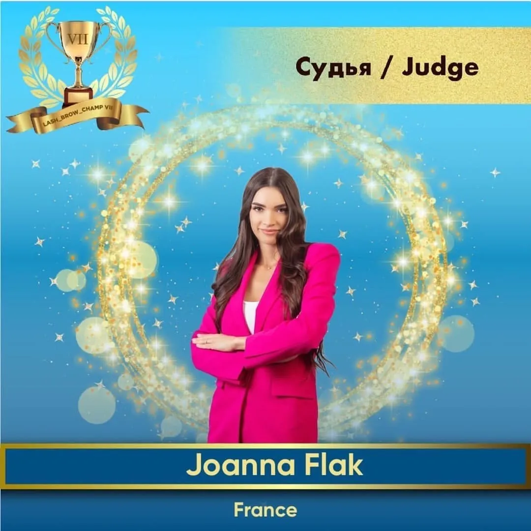 Joanna Flak — WBC judge banner, season 7