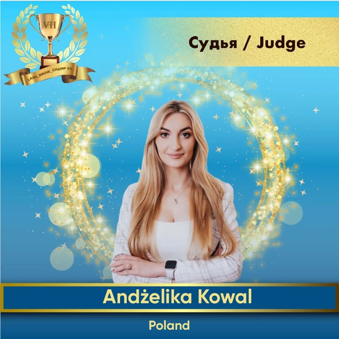 Andżelika Kowal — WBC judge banner, season 7