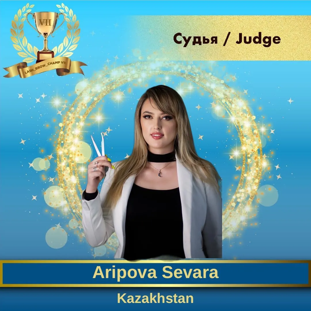 Aripova Sevara — WBC judge banner, season 7