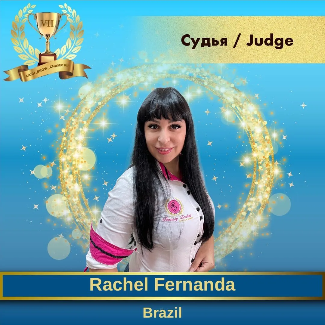 Rachel Fernanda — WBC judge banner, season 7