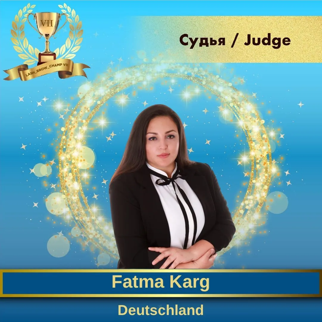 Fatma Karg — WBC judge banner, season 7