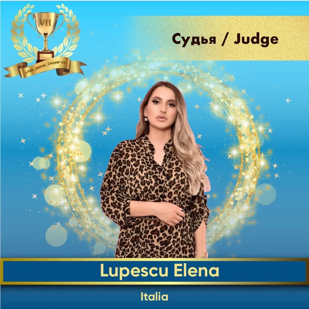 Lupescu Elena — WBC judge banner, season 7