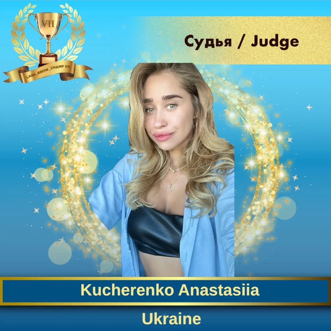 Kucherenko Anastasiia — WBC judge banner, season 7