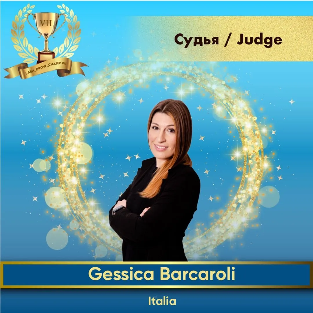 Gessica Barcaroli — WBC judge banner, season 7