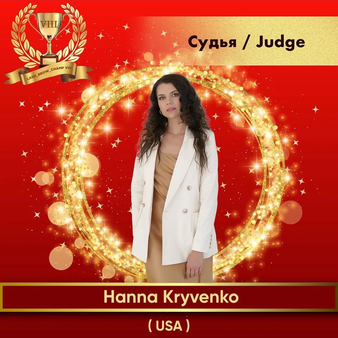 Hanna Kryvenko — WBC judge banner, season 8