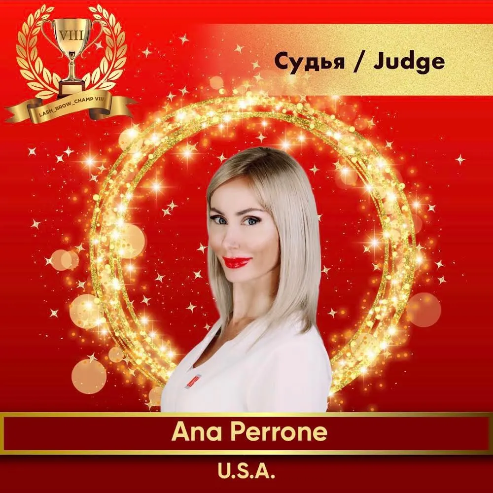 Ana Perrone — WBC judge banner, season 8