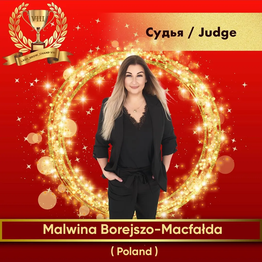 Malwina Borejszo-Macfałda — WBC judge banner, season 8