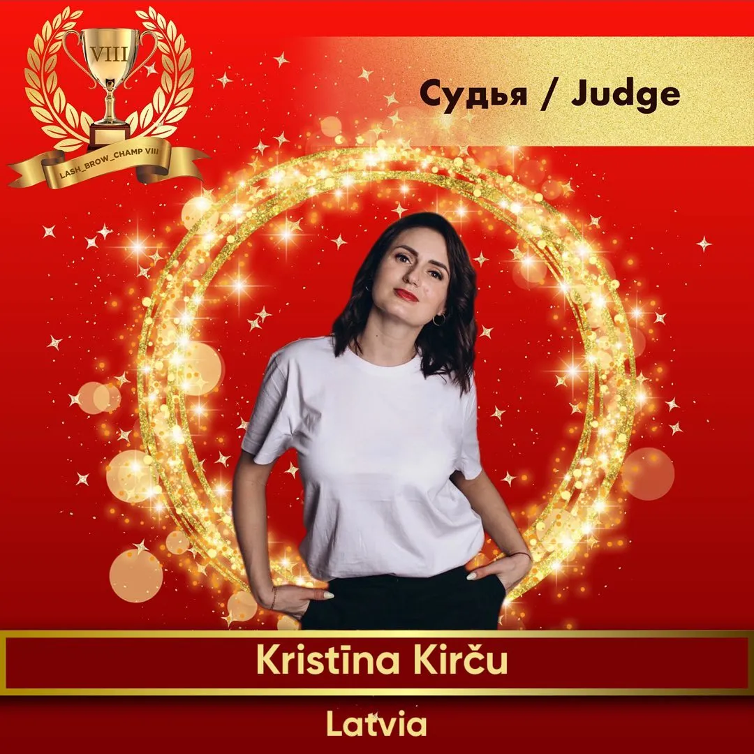Kristīna Kirču — WBC judge banner, season 8