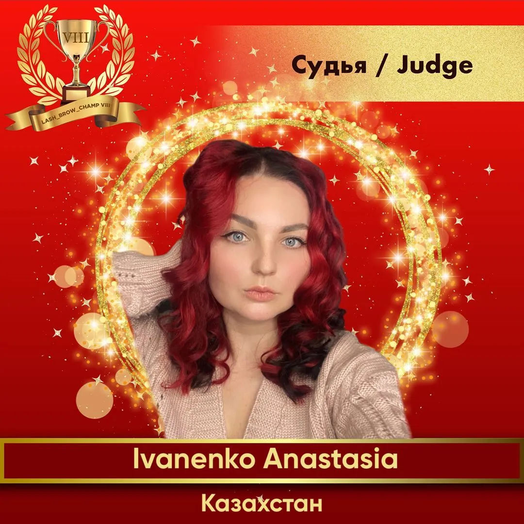 Ivanenko Anastasia — WBC judge banner, season 8