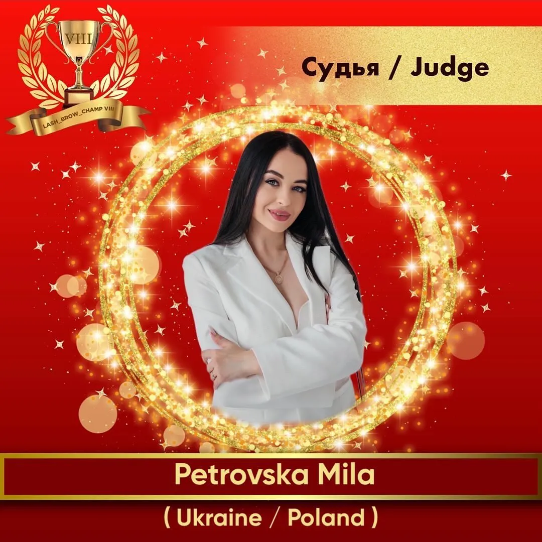 Petrovska Mila — WBC judge banner, season 8