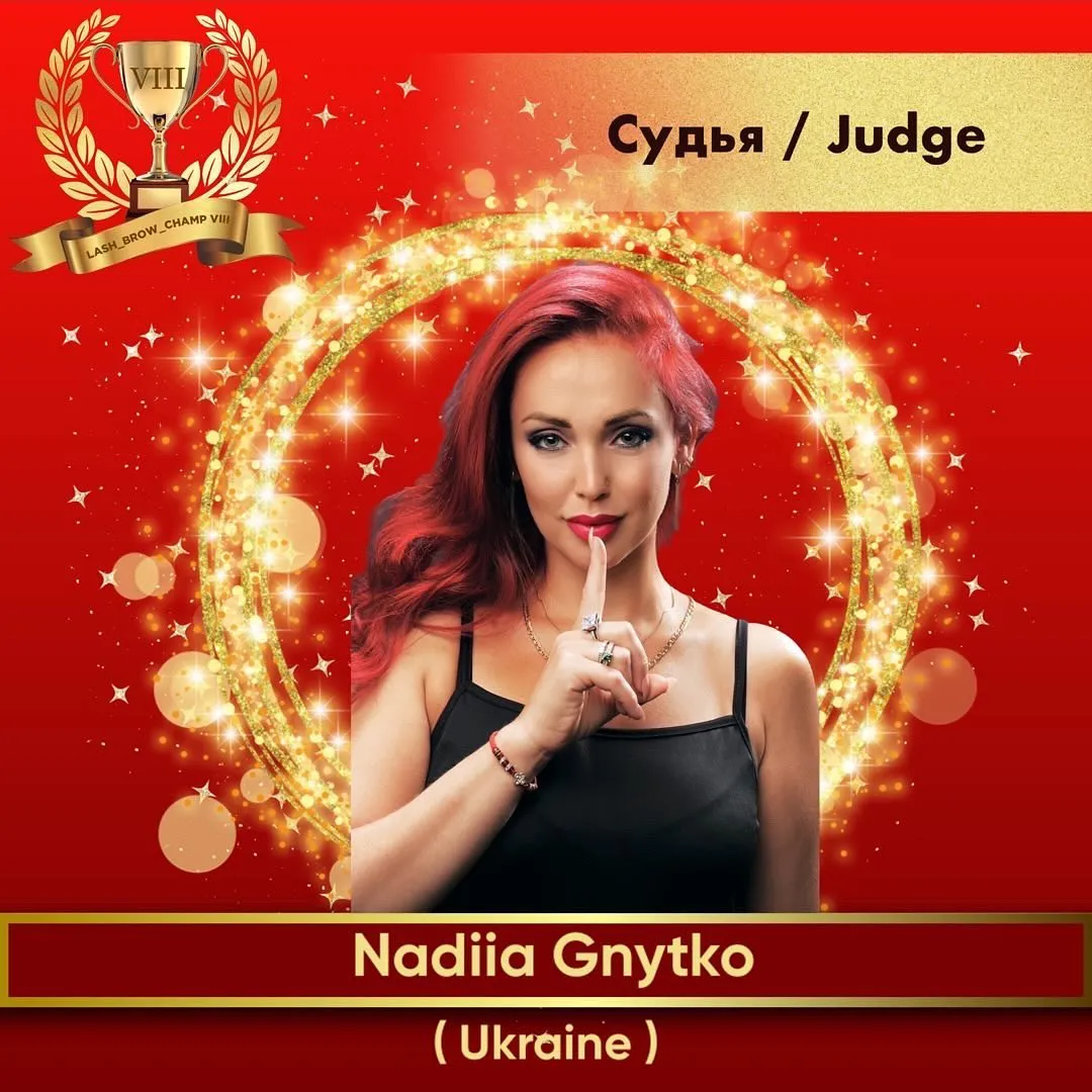 Nadiia Gnytko — WBC judge banner, season 8