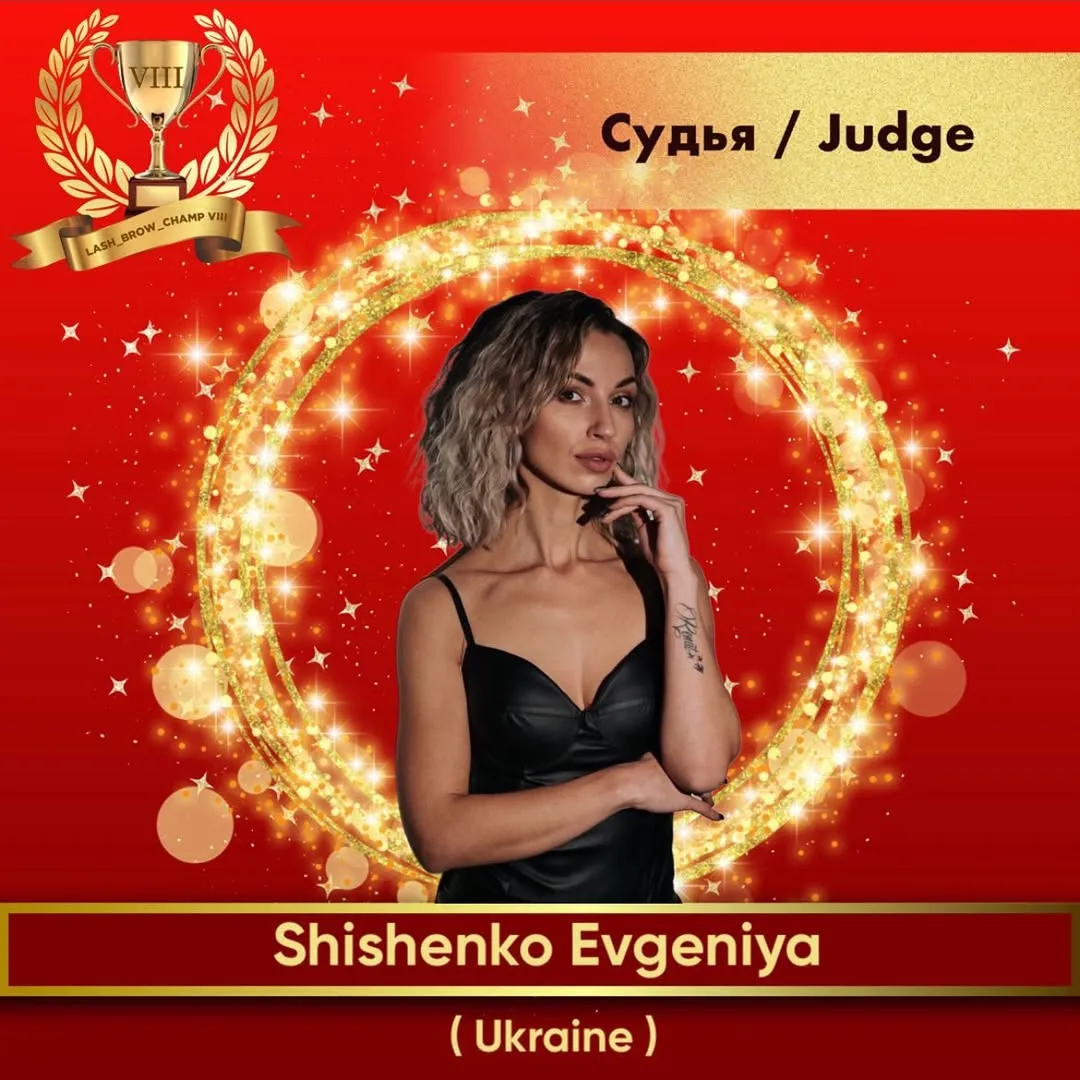 Shishenko Evgeniya — WBC judge banner, season 8
