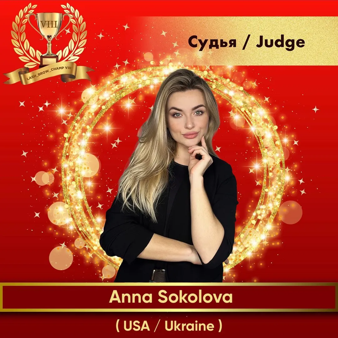 Anna Sokolova — WBC judge banner, season 8
