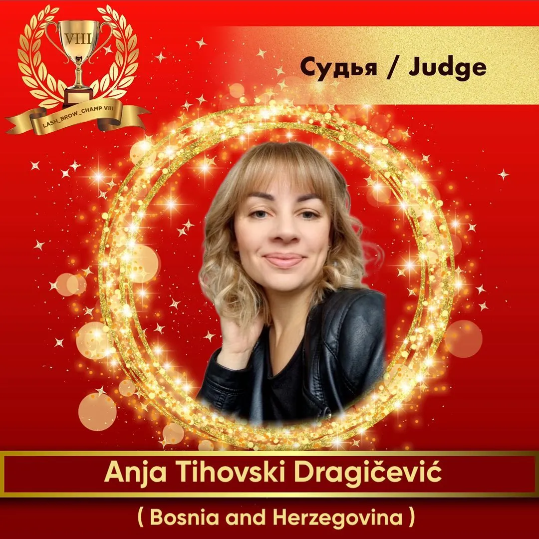Anja Tihovski Dragičević — WBC judge banner, season 8