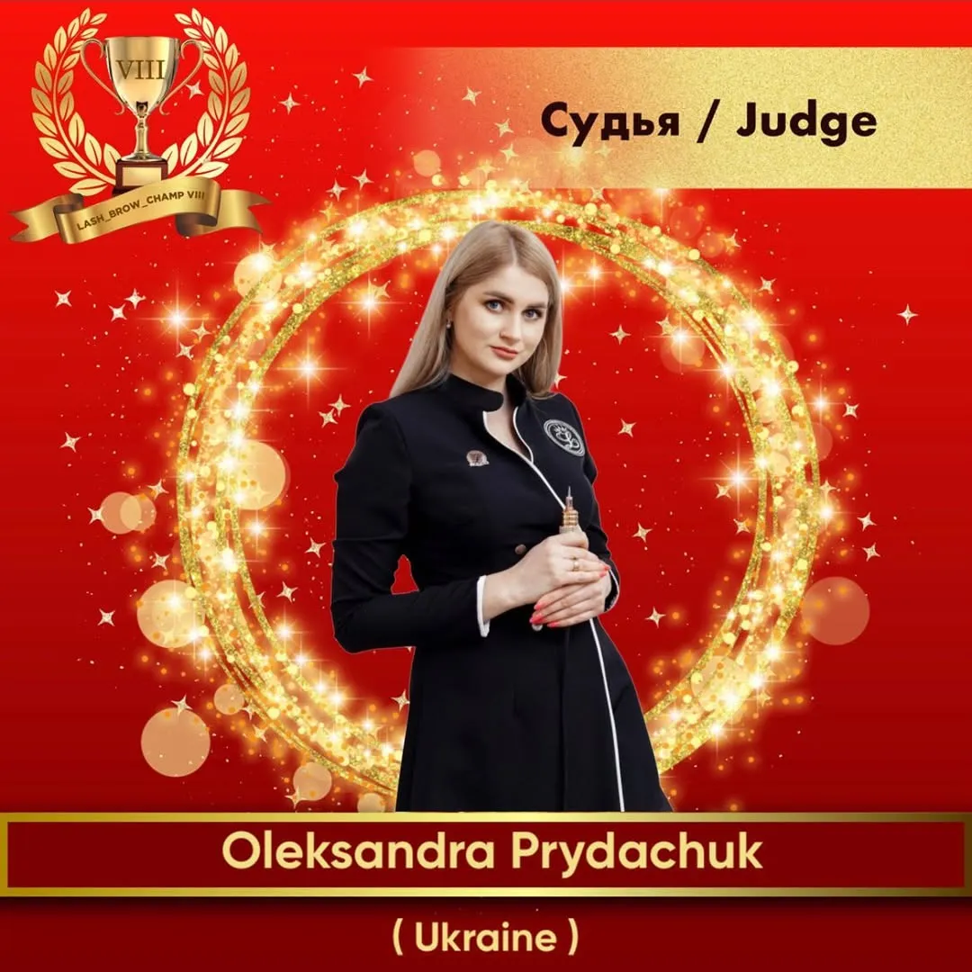Oleksandra Prydachuk — WBC judge banner, season 8