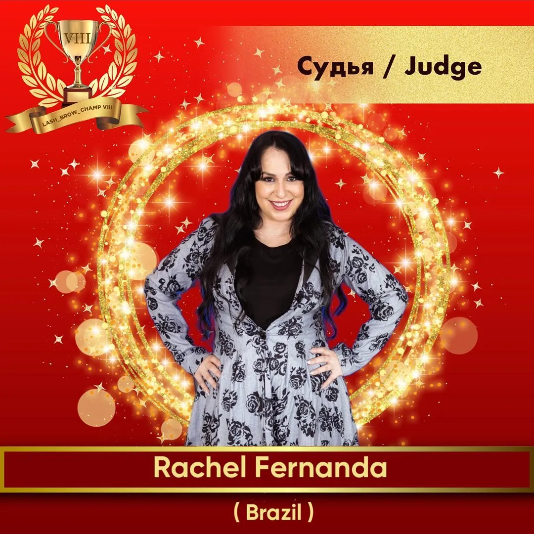 Rachel Fernanda — WBC judge banner, season 8