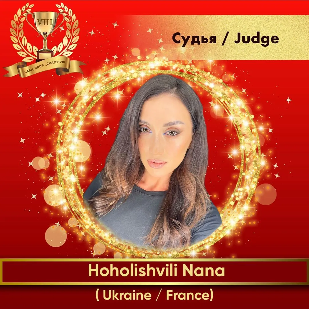 Hoholishvili Nana — WBC judge banner, season 8