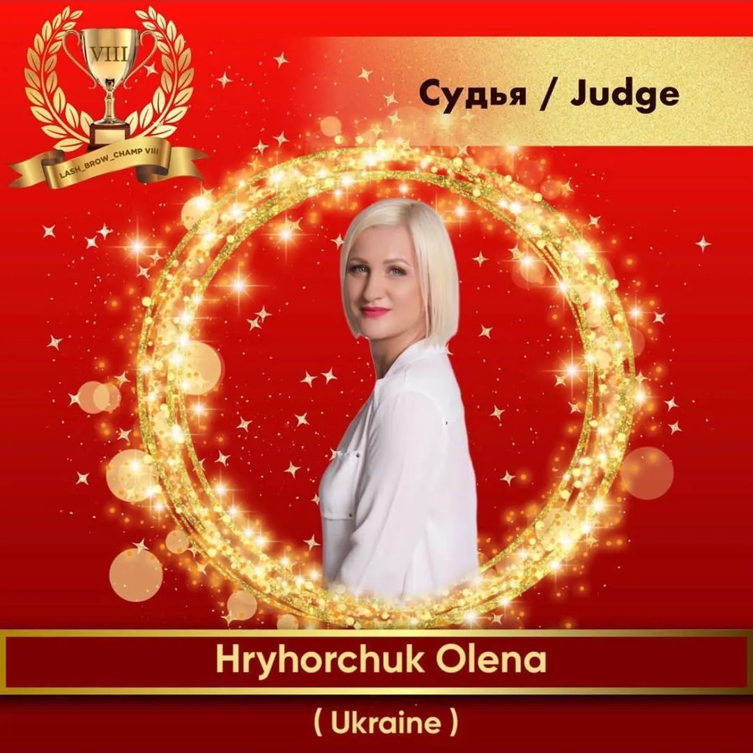 Hryhorchuk Olena — WBC judge banner, season 8