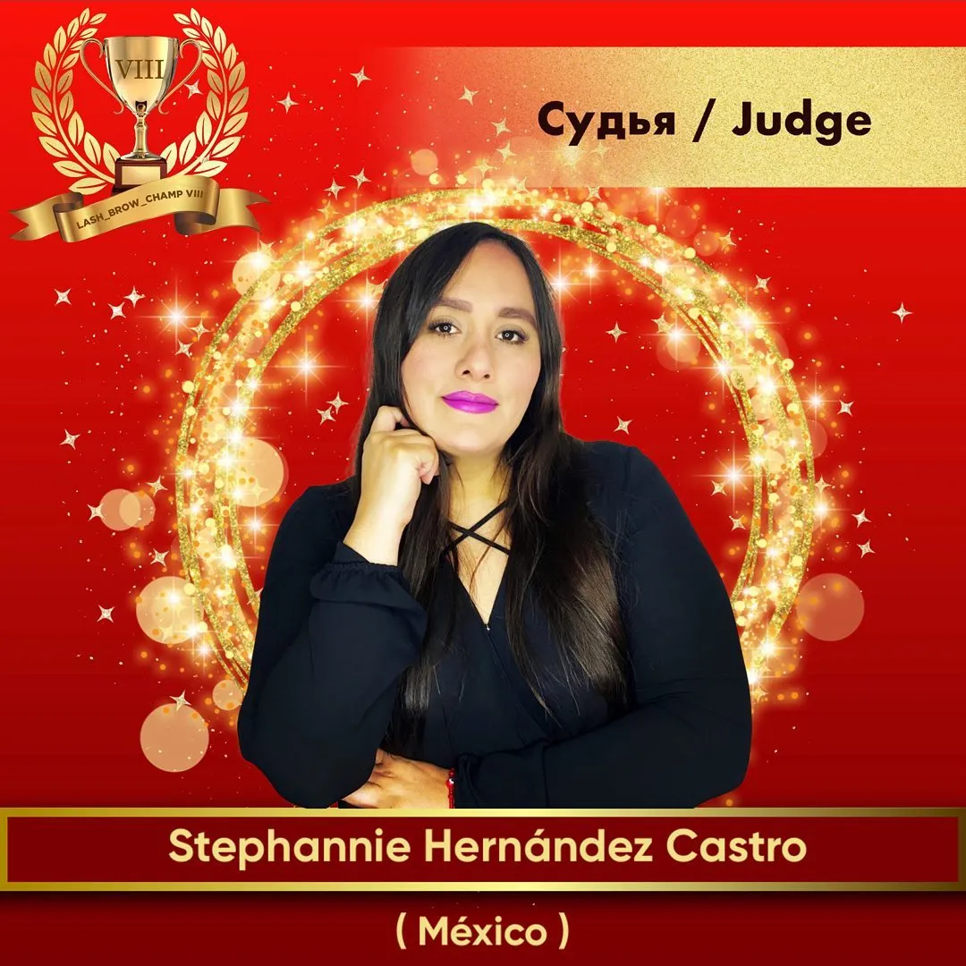 Stephannie Hernández Castro — WBC judge banner, season 8
