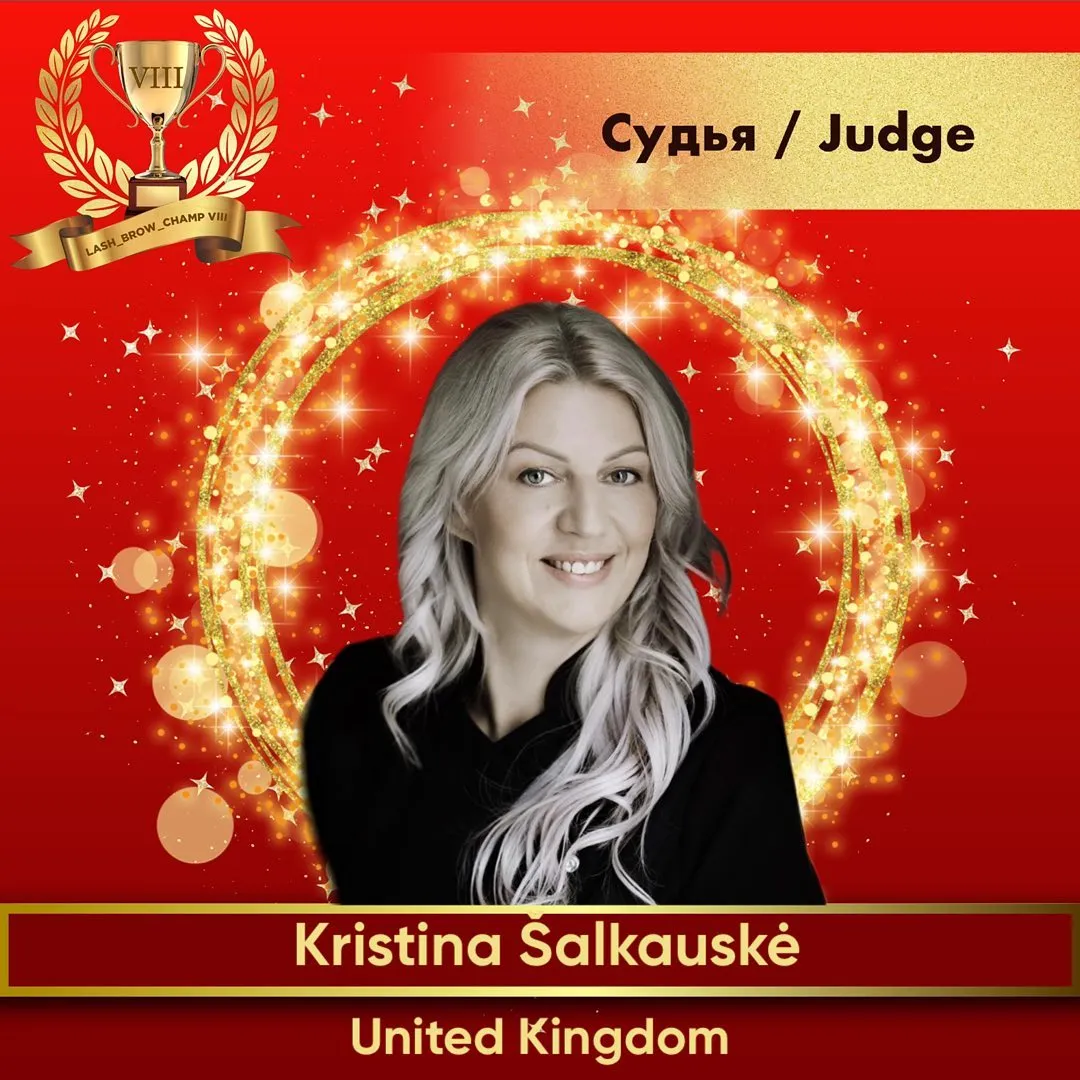 Kristina Šalkauskė — WBC judge banner, season 8