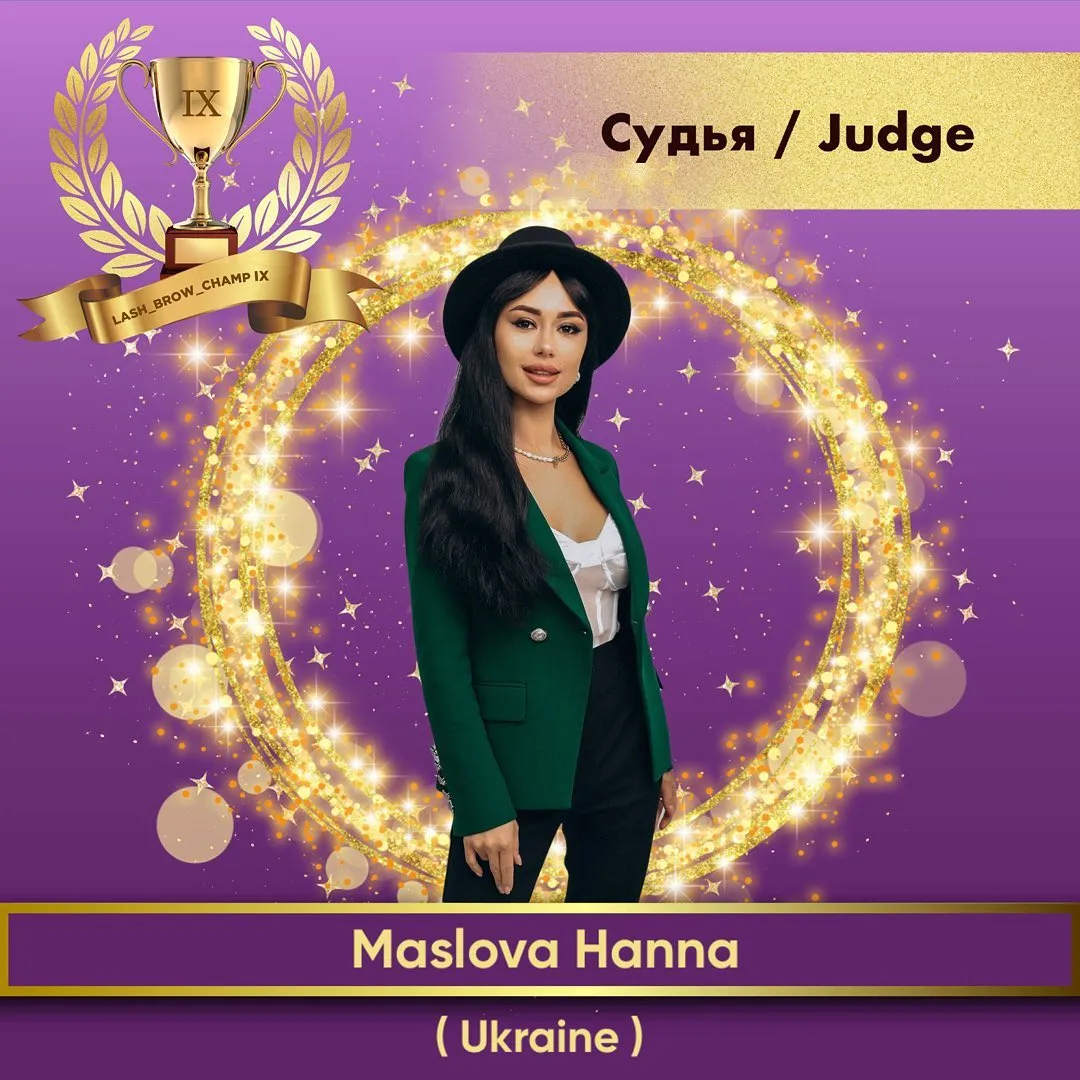 Maslova Hanna — WBC judge banner, season 9