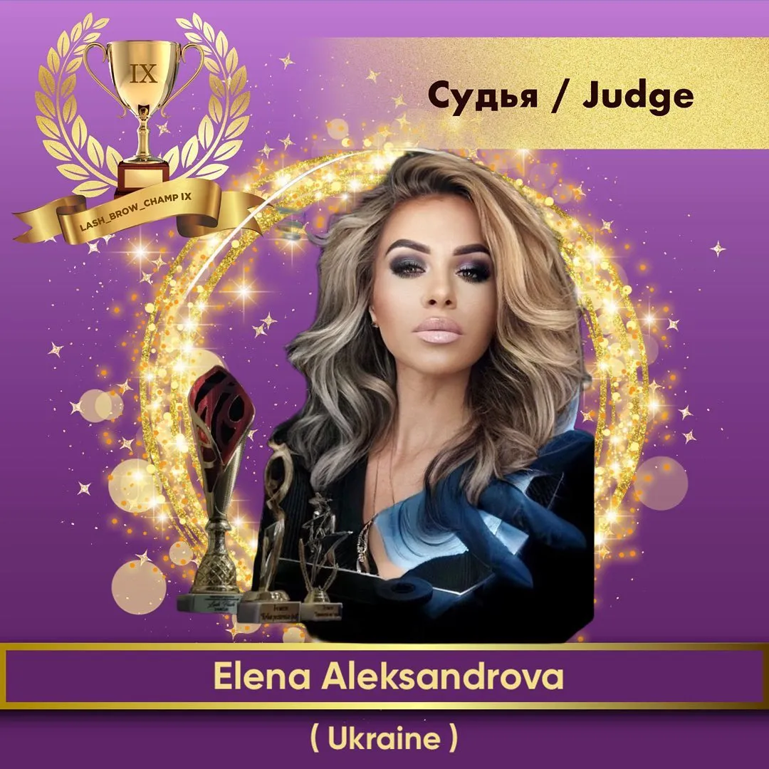 Elena Aleksandrova — WBC judge banner, season 9