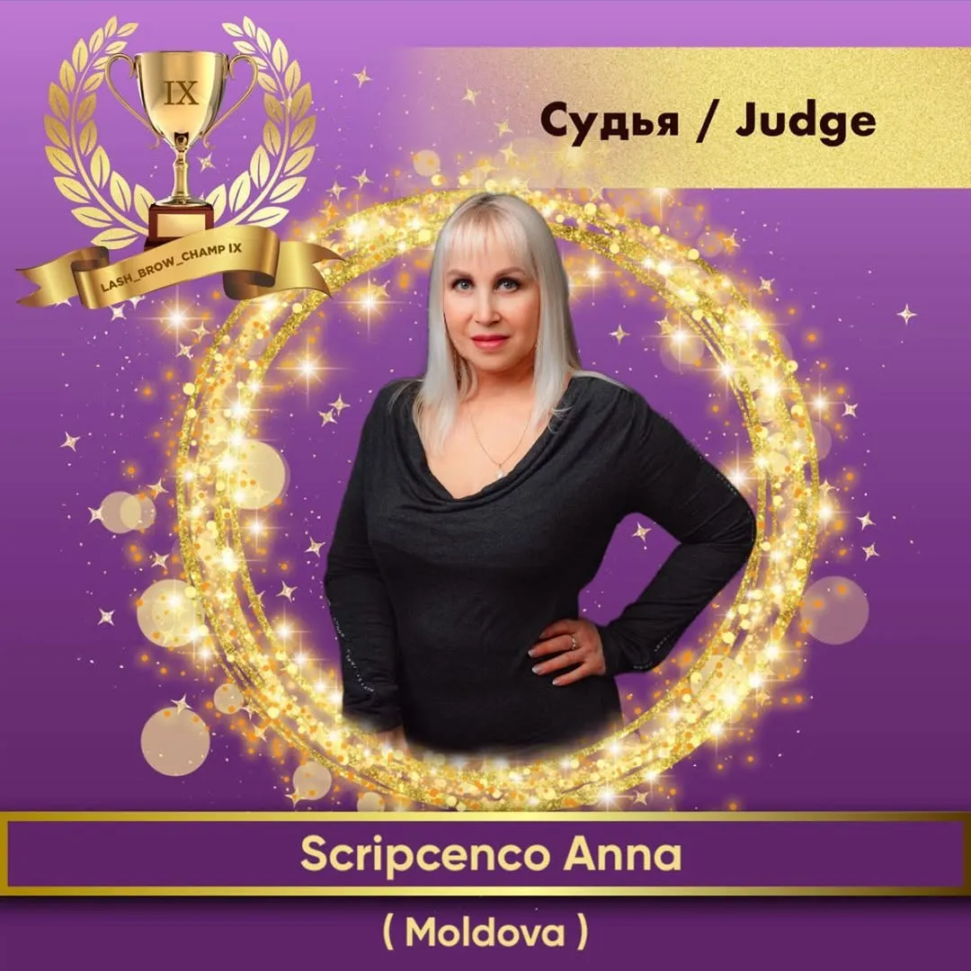 Scripcenco Anna — WBC judge banner, season 9