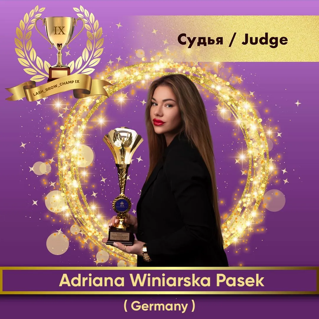 Adriana Winiarska Pasek — WBC judge banner, season 9