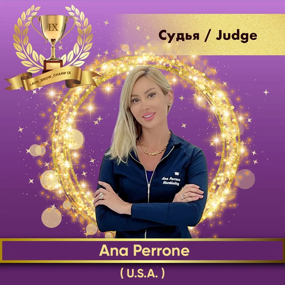 Ana Perrone — WBC judge banner, season 9