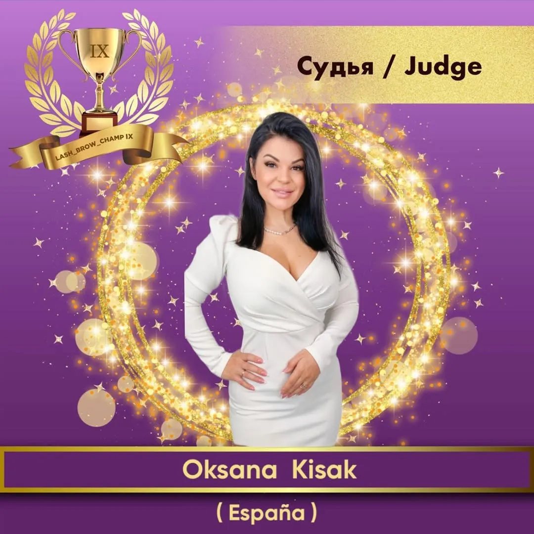 Oksana Kisak — WBC judge banner, season 9