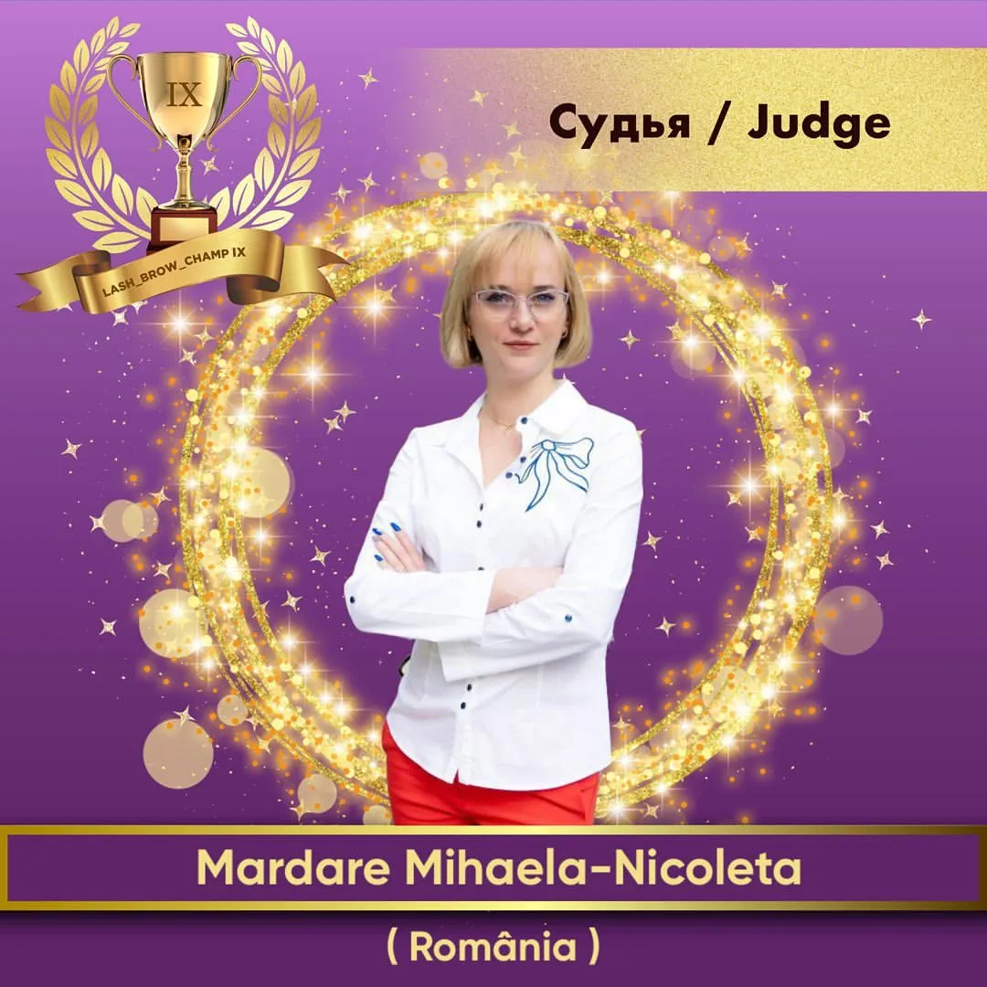 Mardare Mihaela-Nicoleta — WBC judge banner, season 9