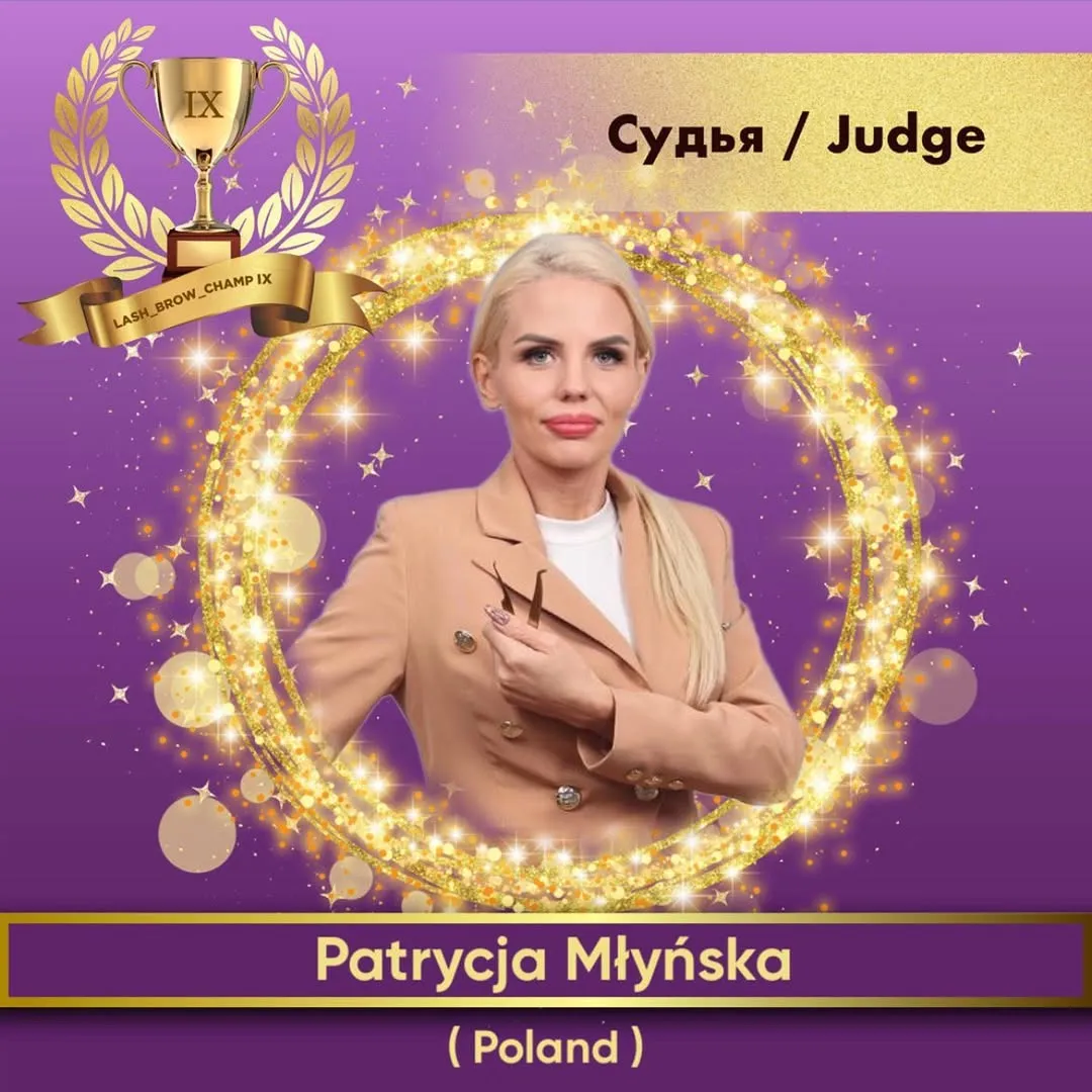 Patrycja Młyńska — WBC judge banner, season 9