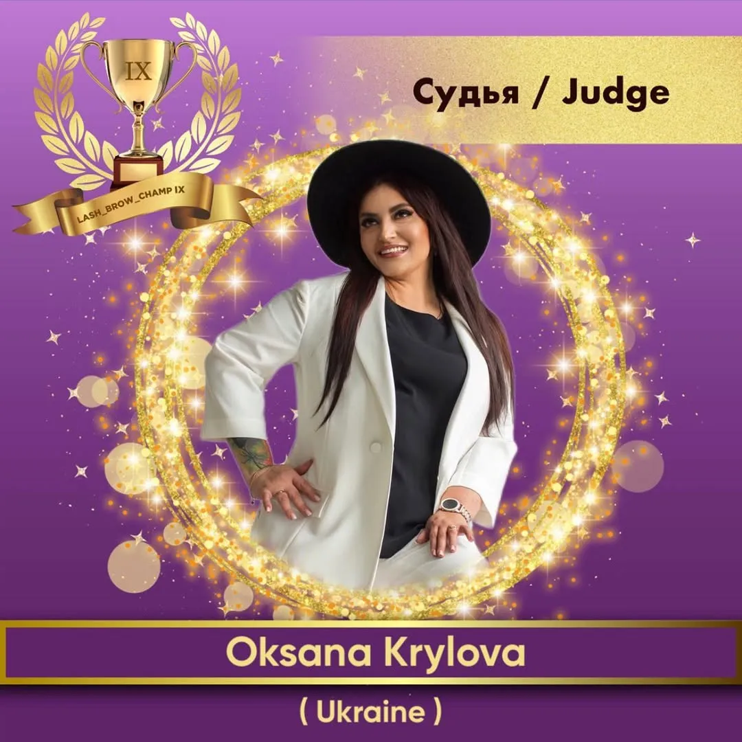 Oksana Krylova — WBC judge banner, season 9