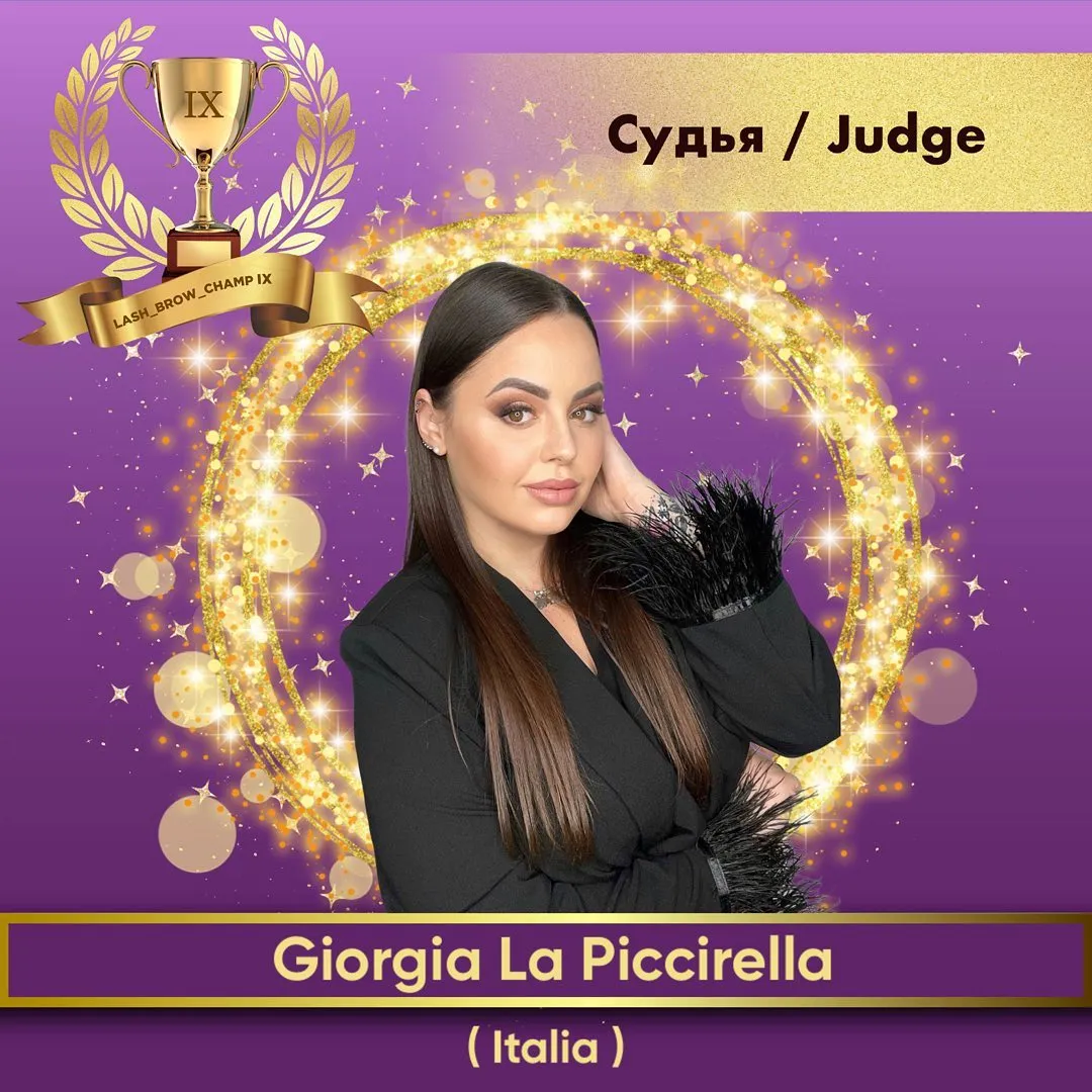 Giorgia La Piccirella — WBC judge banner, season 9